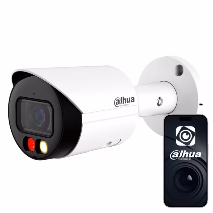 DAHUA IPC-HFW2449S-S-IL-0360B интелигентна камера с разпознаване на хора и моторни превозни средства