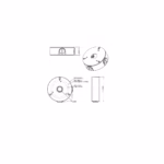 DAHUA PFA13G Junction Box кутия за защитено разполагане на мрежови, захранващи и допълнителни кабелни връзки