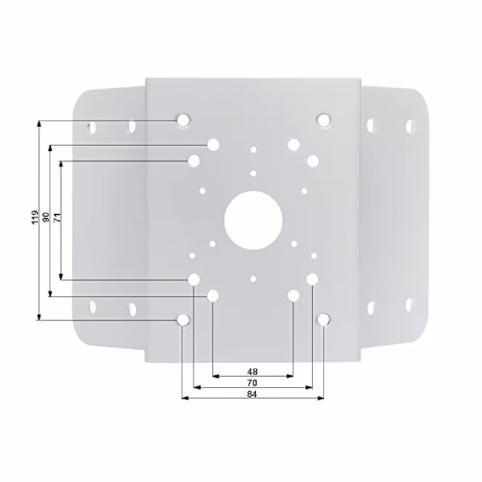 DAHUA PFA151 Corner Mount Bracket здрава ъглова стойка за професионален монтаж на камери Dahua
