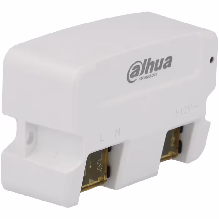 DAHUA PFM320D-015 компактен захранващ адаптер за надеждна работа при температури от -30 до +70 градуса