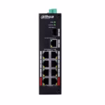 DAHUA PFS3110-8ET-96-V2 професионален PoE комутатор с Gigabit RJ45 uplink и Gigabit SFP порт за оптична връзка