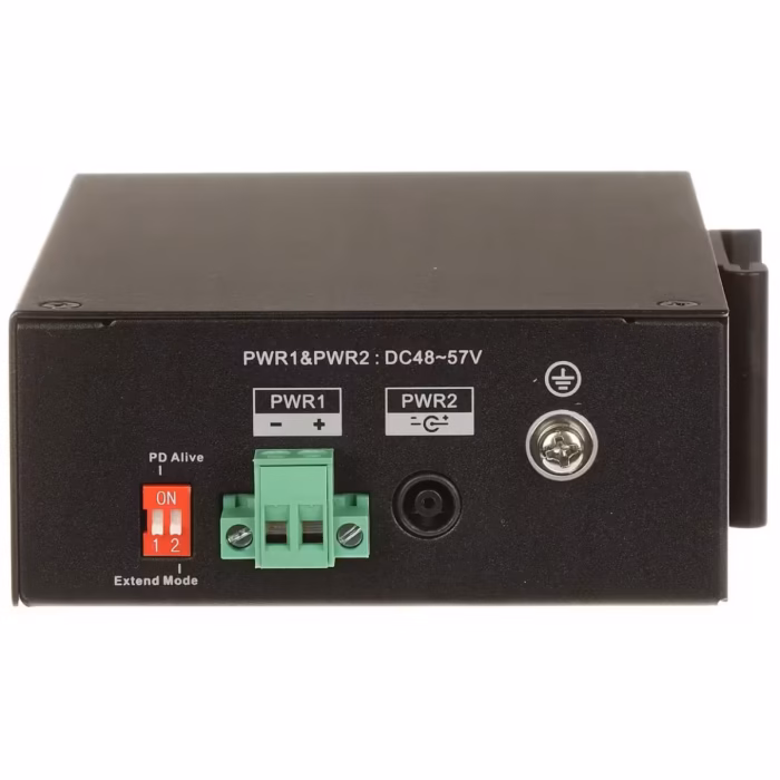 DAHUA PFS3110-8ET-96-V2 мрежов суич за видеонаблюдение с 8 PoE порта, 96 W бюджет и работна температура от -30 до +65 градуса