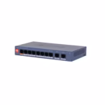 DAHUA CS4010-8GT-60 PoE управляван суич за видеонаблюдение с VLAN, PoE управление и Gigabit свързаност