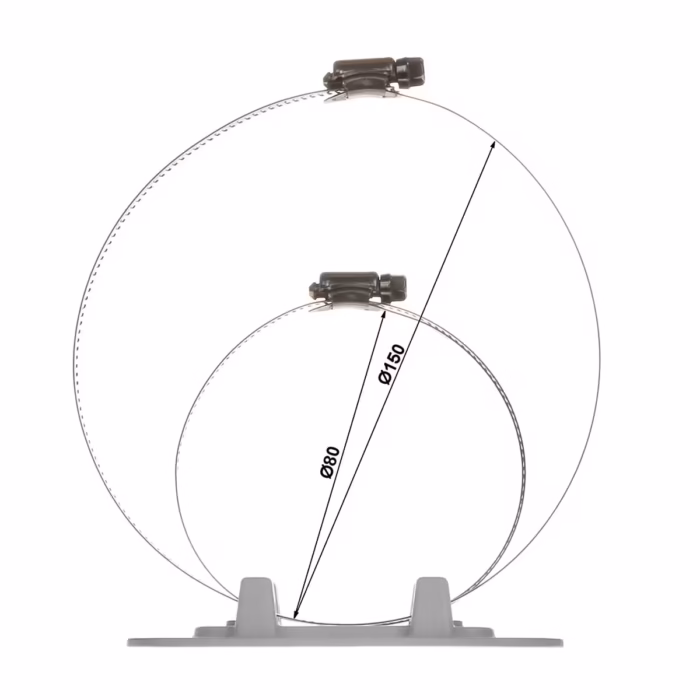 DAHUA PFA152-E Pole Mounting Bracket монтажна стойка за видеонаблюдение с товароносимост до 3 кг