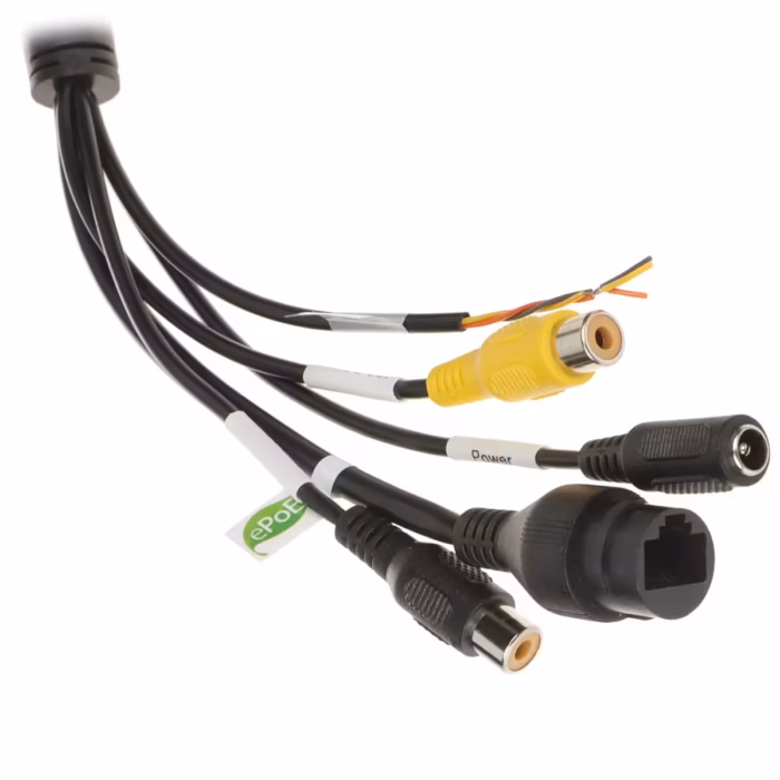 DAHUA IPC-HDW5541TM-ASE-0280B-S3-BLACK черна външна камера с IP67 за входове, магазини, паркинги и складове
