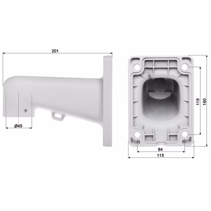 DAHUA SD4D225MB-HNR 2MP Speed Dome камера с автоматично проследяване на хора и автомобили