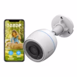 EZVIZ CS-H3c 4mm 1080p външна камера за дом с разпознаване на хора и вградено аудио