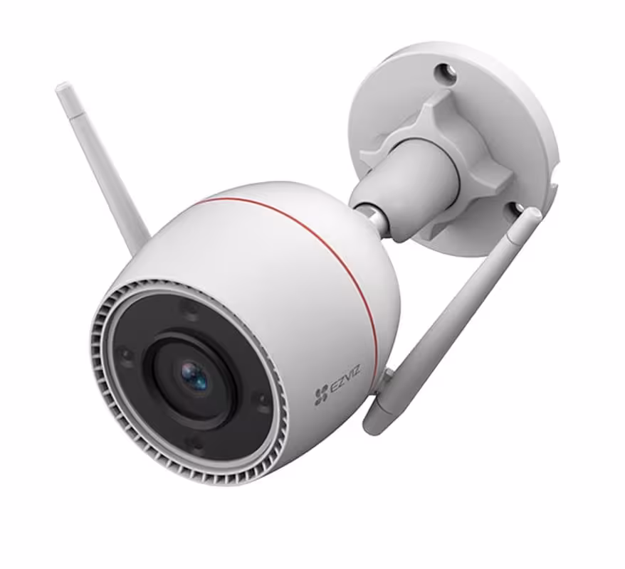 EZVIZ CS-H3c 5MP 2.8mm Wi Fi камера с 3K резолюция и цветно нощно виждане EZVIZ CS-H3c 5MP 2.8mm smart home камера с 3K детайл и 2.8 mm обектив за повече обхват в кадър
