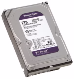 Снимка на твърд диск Western Digital Purple 2TB WD23PURZ 3.5", SATA 6 Gb/s за 24/7 видеонаблюдение
