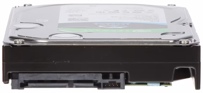 Seagate SkyHawk 8TB ST8000VX004, 3.5" твърд диск за видеонаблюдение, SATA 6 Gb/s, CMR, 24/7 работа