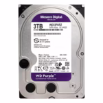 Твърд диск Western Digital Purple 3TB WD33PURZ, 3.5", SATA 6 Gb/s за 24/7 запис в системи за видеонаблюдение