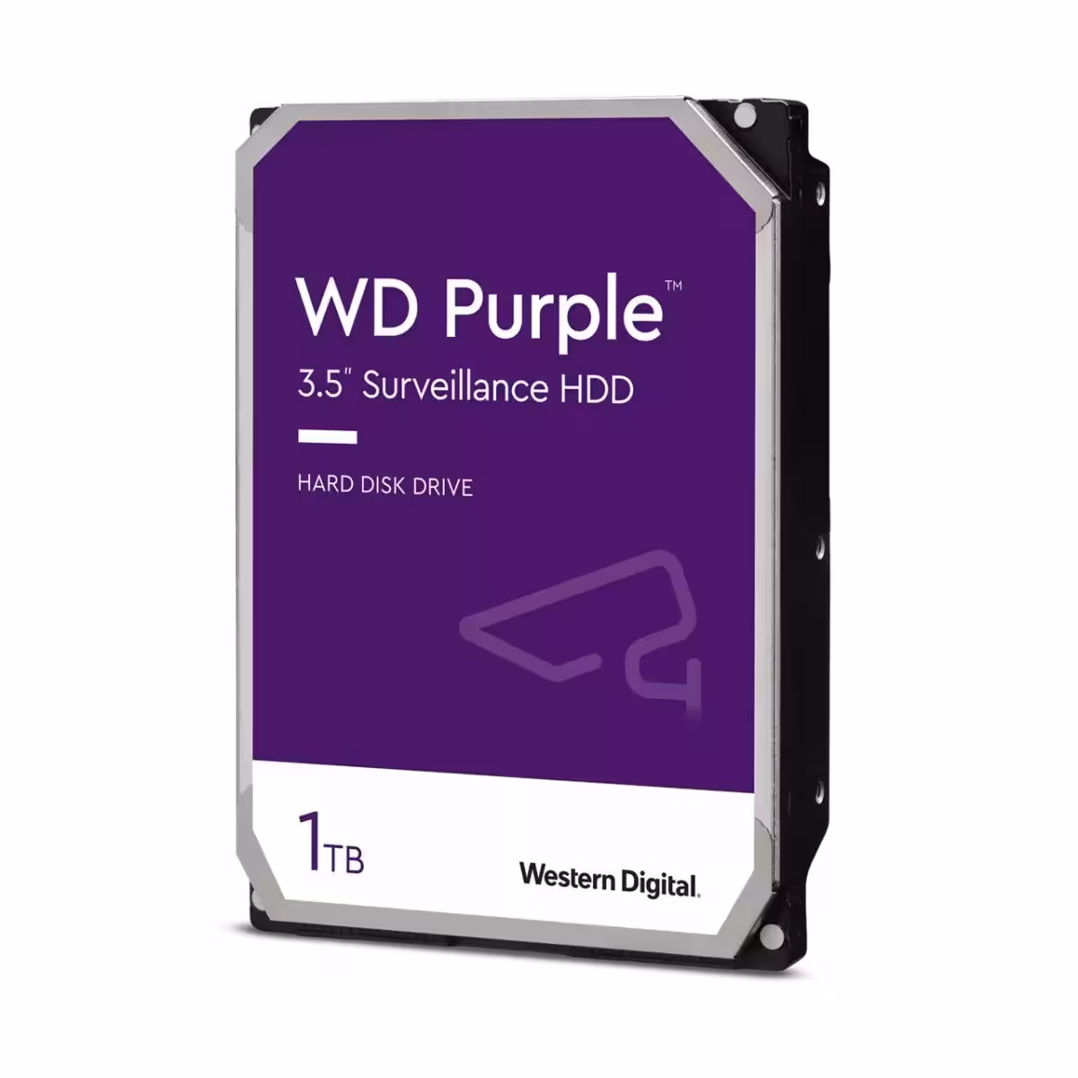 Western Digital 1TB WD11PURZ твърд диск от серия Purple за системи за видеонаблюдение Western Digital 1TB WD11PURZ твърд диск за видеонаблюдение и DVR системи