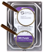 Western Digital 1TB WD10PURZ диск за камери и видеорекордери с оптимизация за постоянен видео поток