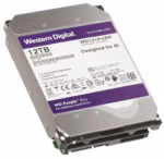 Western Digital 12TB WD121PURP HDD за DVR и NVR системи с надежден непрекъснат запис