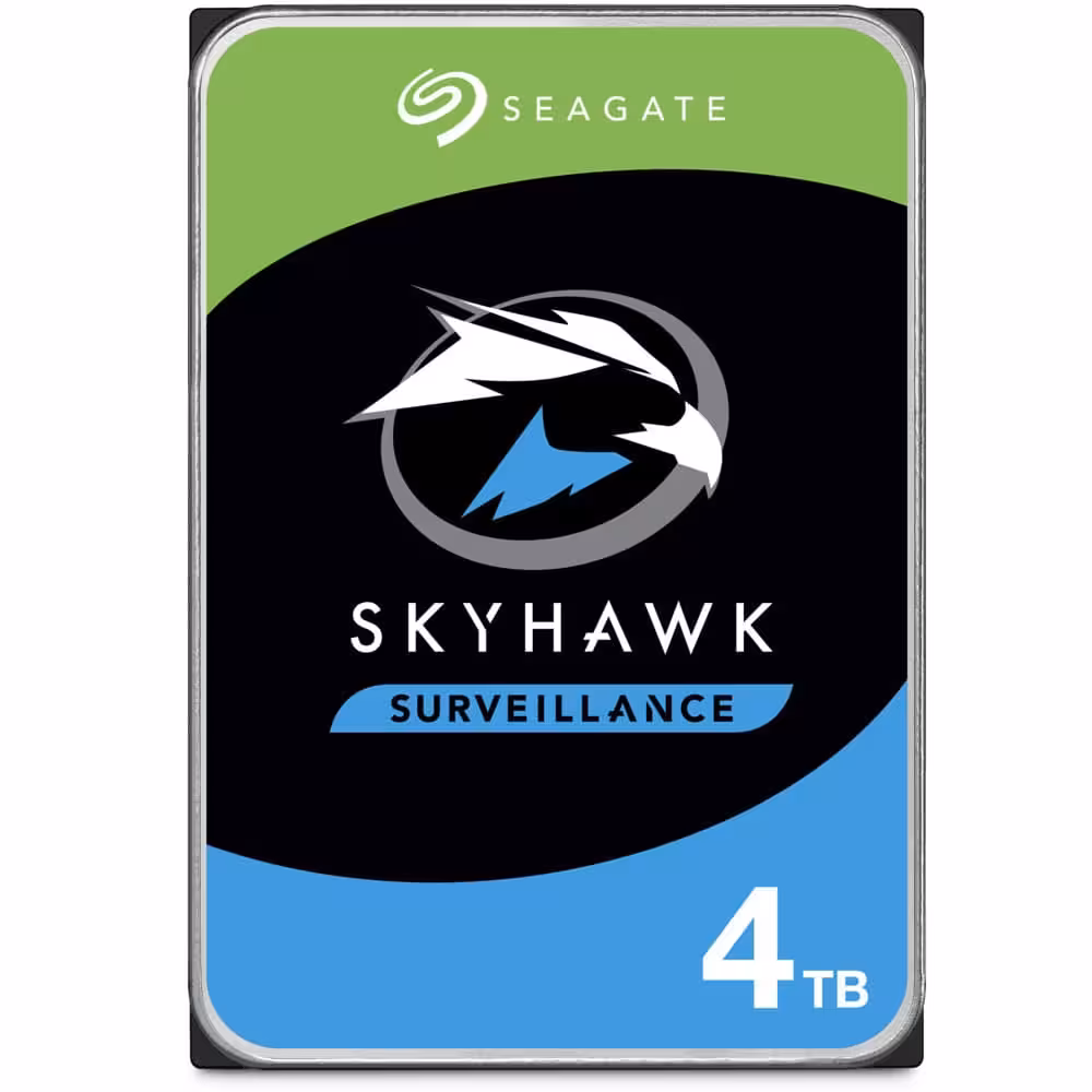 Seagate SkyHawk ST4000VX013 4TB - диск за видеонаблюдение 24/7 Seagate SkyHawk 4TB ST4000VX013 ST4000VX016 твърд диск за видеонаблюдение и DVR системи