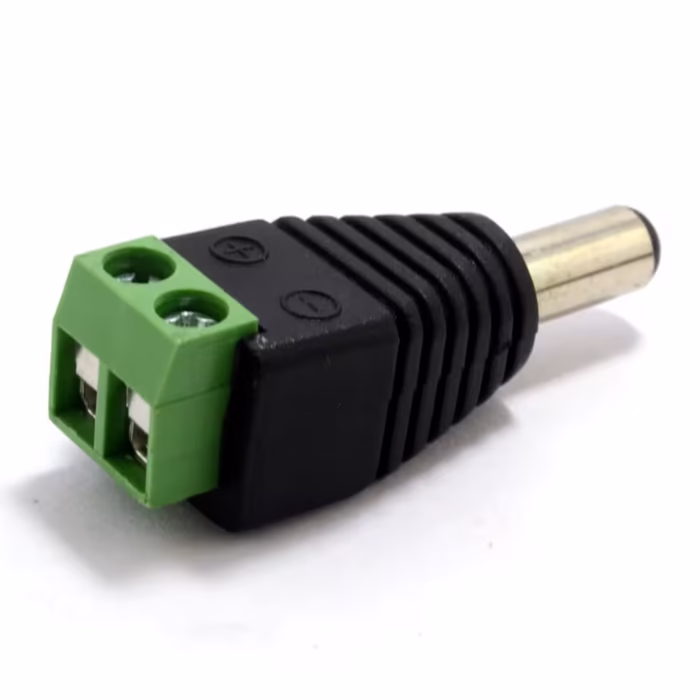 DC букса мъжка 5.5mm конектор за захранване на камери и електронни устройства