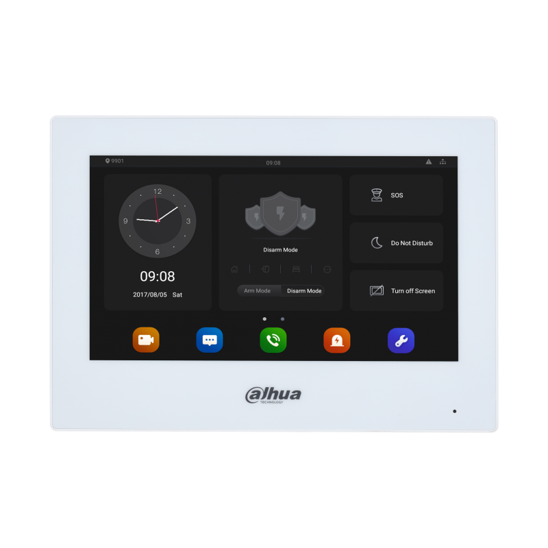 wi-fi-vytreshen-monitor-dahua-vth5321-gw-w Wi-Fi вътрешен монитор Dahua VTH5321GW-W - Image 1