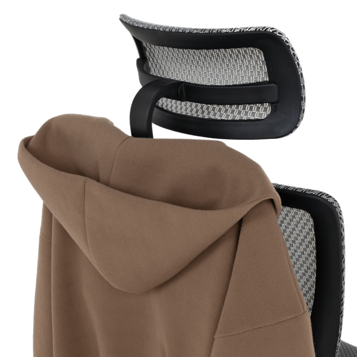 Закачалка за дрехи за офис стол ERGOHUMAN IOO ELITE 2/ULTRA - сива - Image 3